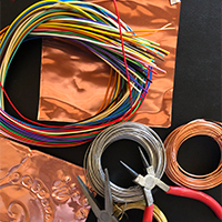 The tools for wire sculpture